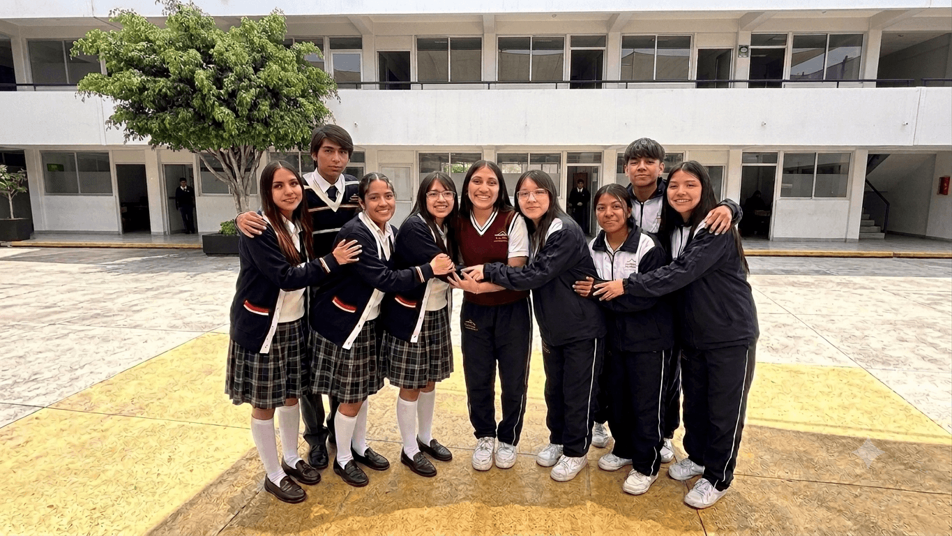Estudiantes de secundaria de Escuela Montserrat